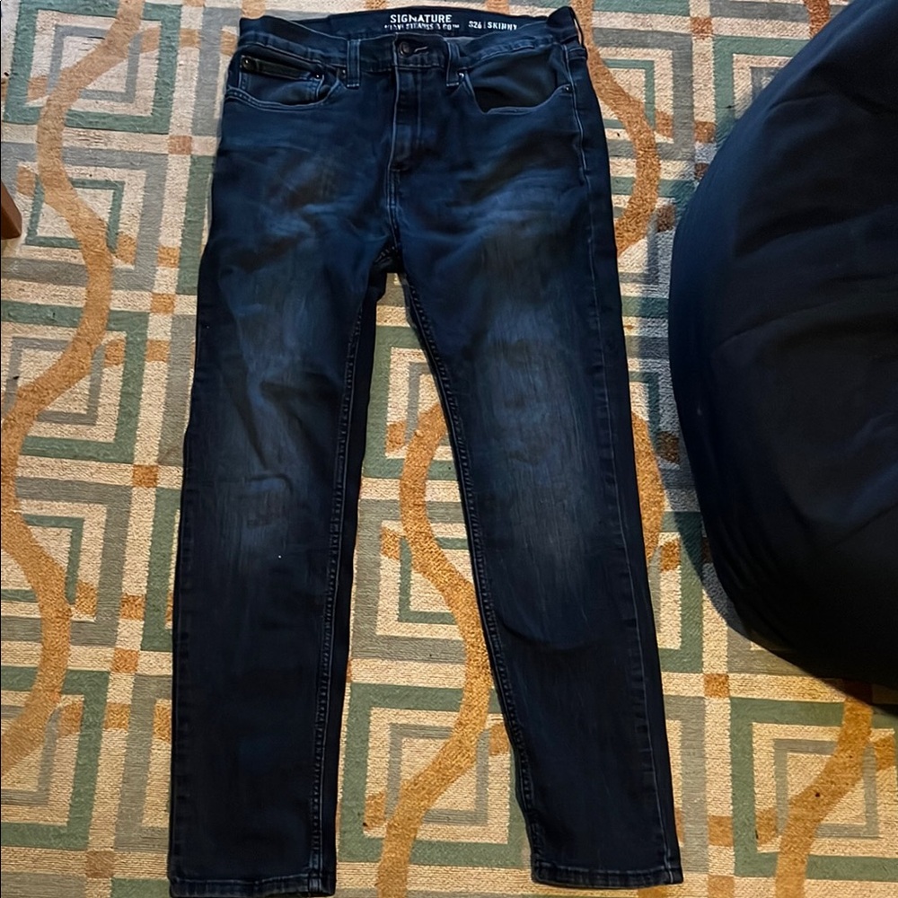 Signature by Levi Strauss Blue Skinny Jeans